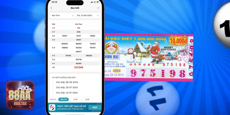 Xổ số miền Nam 88aa - 1) Xiên 2/3 – nhân thưởng theo chuỗi